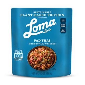 Pad Thai with Konjac Noodles by Loma Linda Blue