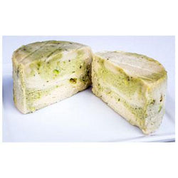 Pesto Pistachio Artisan Cheese by Reine Royal Vegan Cuisine