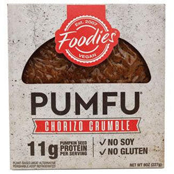 Pumfu Chorizo Crumbles by Foodies Vegan
