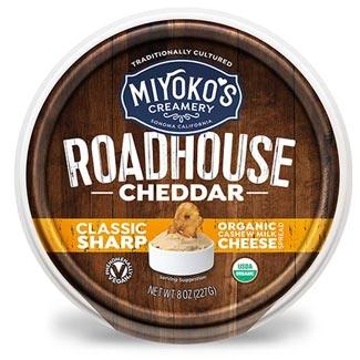 Roadhouse Classic Sharp Cheddar Cheese Spread by Miyoko's Creamery