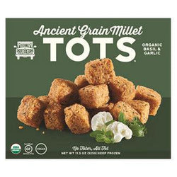 Rollin Greens Organic Millet Tots - Basil & Garlic