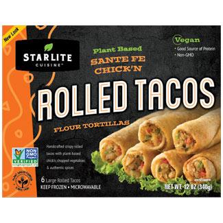 Santa Fe Style Rolled Tacos by Starlite Cuisine