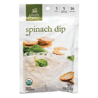 Simply Organic Spinach Dip Mix