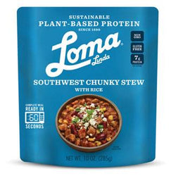 Southwest Chunky Stew with Rice by Loma Linda Blue