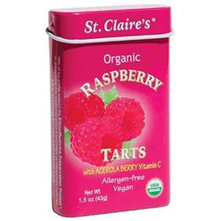 St. Claire's Organic Raspberry Tarts Candies