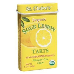 St. Claire's Organic Sour Lemon Tarts Candies