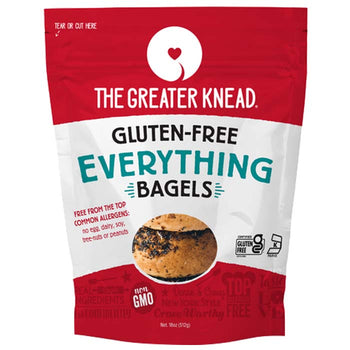 The Greater Knead - Gluten-Free Bagels, 18oz | Multiple Flavors