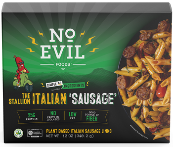 The Stallion Artisan Italian Sausage by No Evil Foods