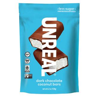 Unreal Dark Chocolate Coconut Bars - Vegan Essentials Online Store