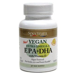 Vegan Ultra Omega-3 EPA + DHA by Spectrum Essentials