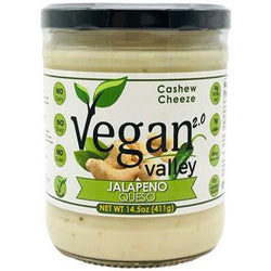 Vegan Valley Cashew Cheeze Sauce - Jalapeno Queso