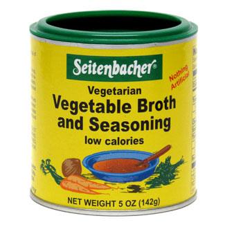 Seitenbacher - Vegetable Broth and Seasoning, 5 oz. can