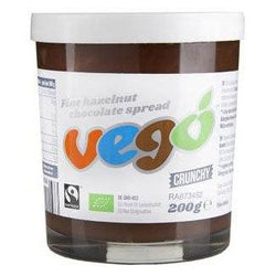 Vego Organic Crunchy Hazelnut Chocolate Spread
