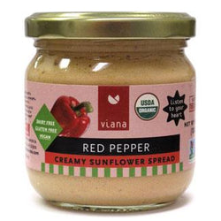 Viana Organic Creamy Sunflower Spread - Red Pepper