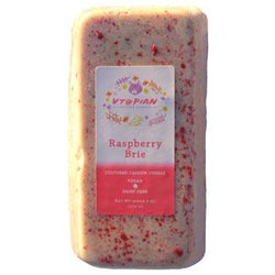 Vtopian Raspberry Brie Artisan Cheese