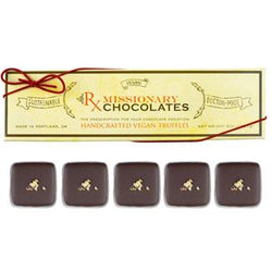 Whiskey Truffles by Missionary Chocolates - 5 pc. box