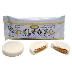 White Cleo's Peanut Butter Cups by Go Max Go Foods